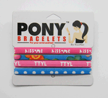 PINK/BLUE PONY PRACELET